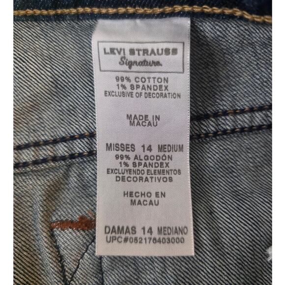 NWT Levis mid rise boot cut stretch jeans - 14 misses - Picture 6 of 6